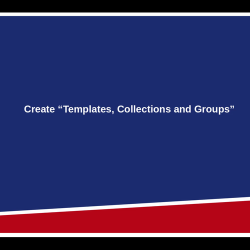Kadi4Mat - Create "Templates, Collections & Groups"