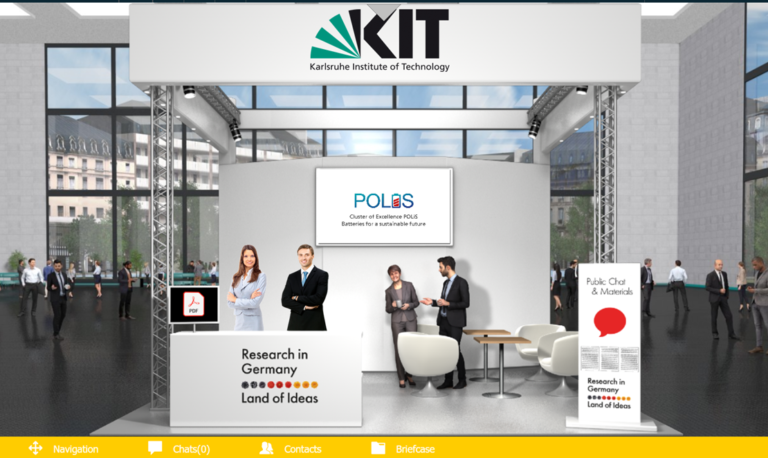 POLiS at virtual career fair