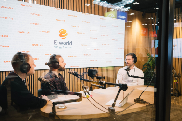 Live podcast at E-world 2026