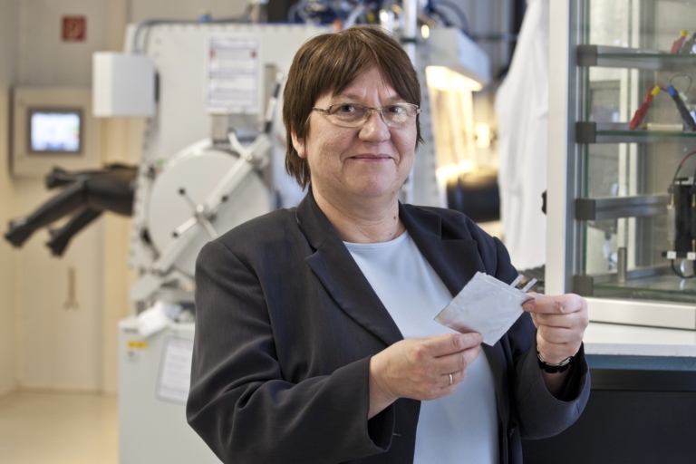 Margret Wohlfahrt-Mehrens receives battery award